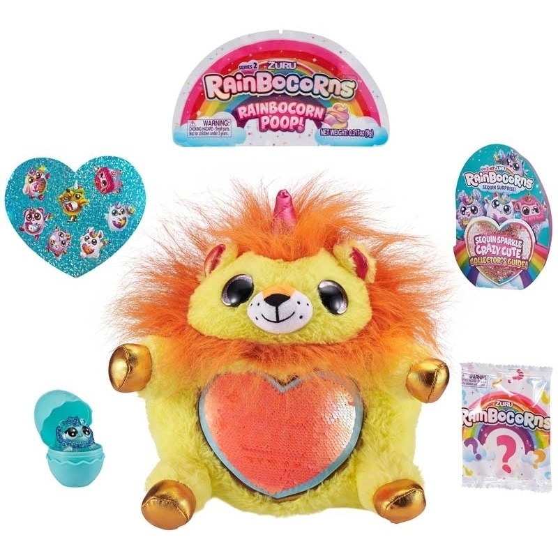 Zuru Rainbocorns Sparkle Heart Surprise Series 2- Assorted - MyDeal