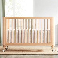 Little Riders Australia - Ellaboora Baby Cot 4 in 1 Premium Beach Wood
