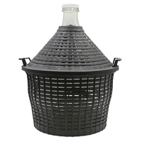 Demijohn 10L in Basket
