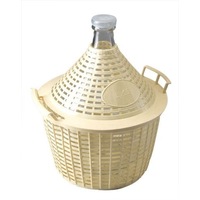 Demijohn 20L in Basket
