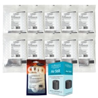 Air Still Yeast SUPER MEGA PACK 10x Air Still Fermentation Kits 10x Air Still Carbon Cartridges 10x Air Still Washers