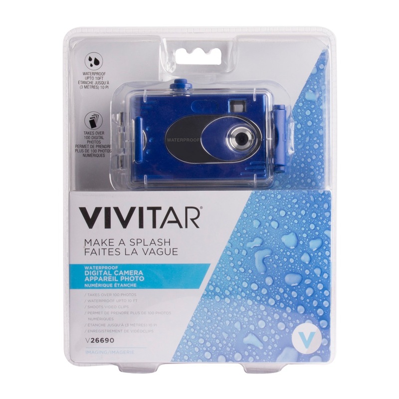 Buy Vivitar V26690 Waterproof Digital Camera (Blue) MyDeal