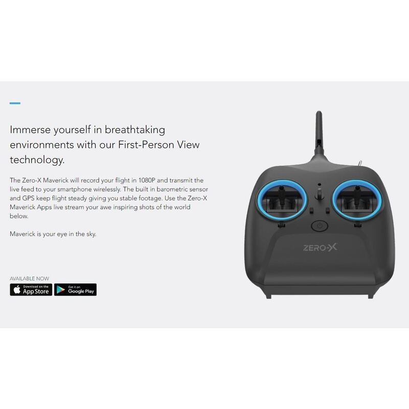 Zero X Maverick Drone 1080p Full Hd Camera Gps Wi Fi Mydeal