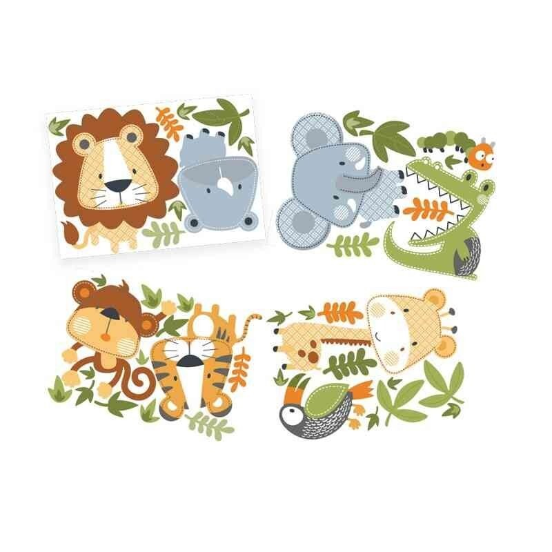 Buy Lolli Living Wall Decal Set Animals MyDeal