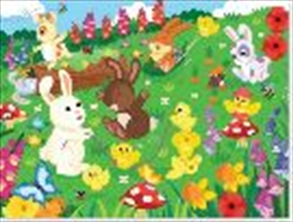 Buy Springtime Bunnies 45 Piece Puzzle MyDeal Australia
