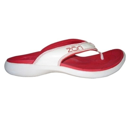 Buy Neat Zori Orthotic Thongs Red MyDeal