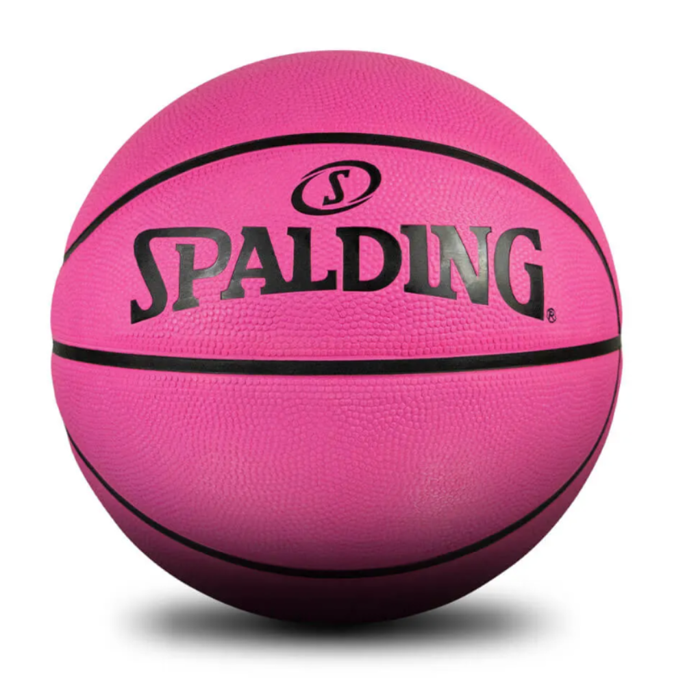 Spalding Fluro Pink Basketball Size 6
