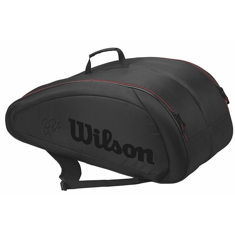 wilson federer team 6 racquet bag