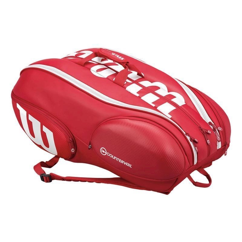 ser godt ud Dripping Vask vinduer Wilson Pro Staff 15 Pack Bag Red/White | Buy Tennis Bags - 887768585624