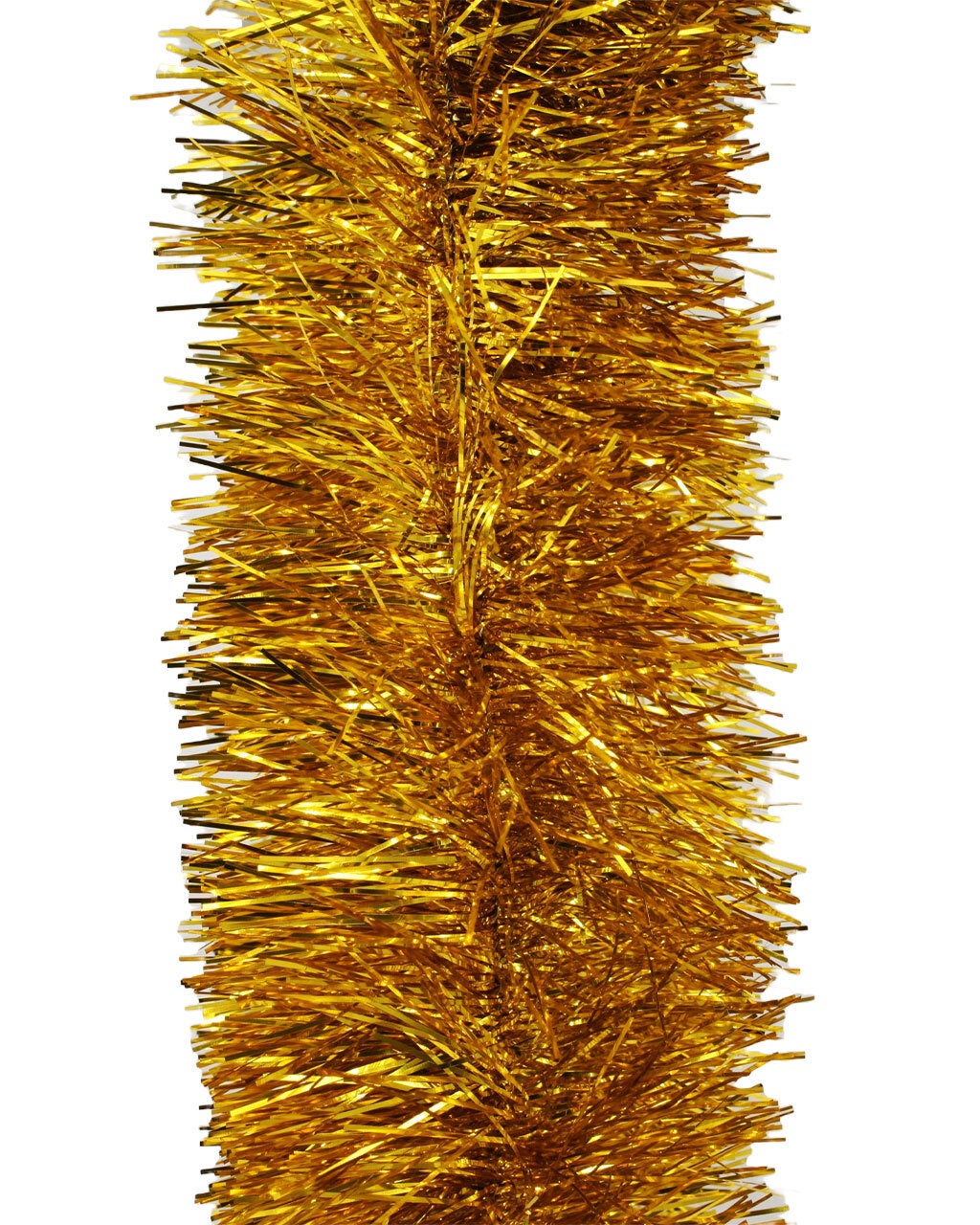 10m GOLD Christmas Tinsel 150mm wide