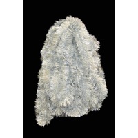 10M SILVER Christmas Tinsel 100mm wide