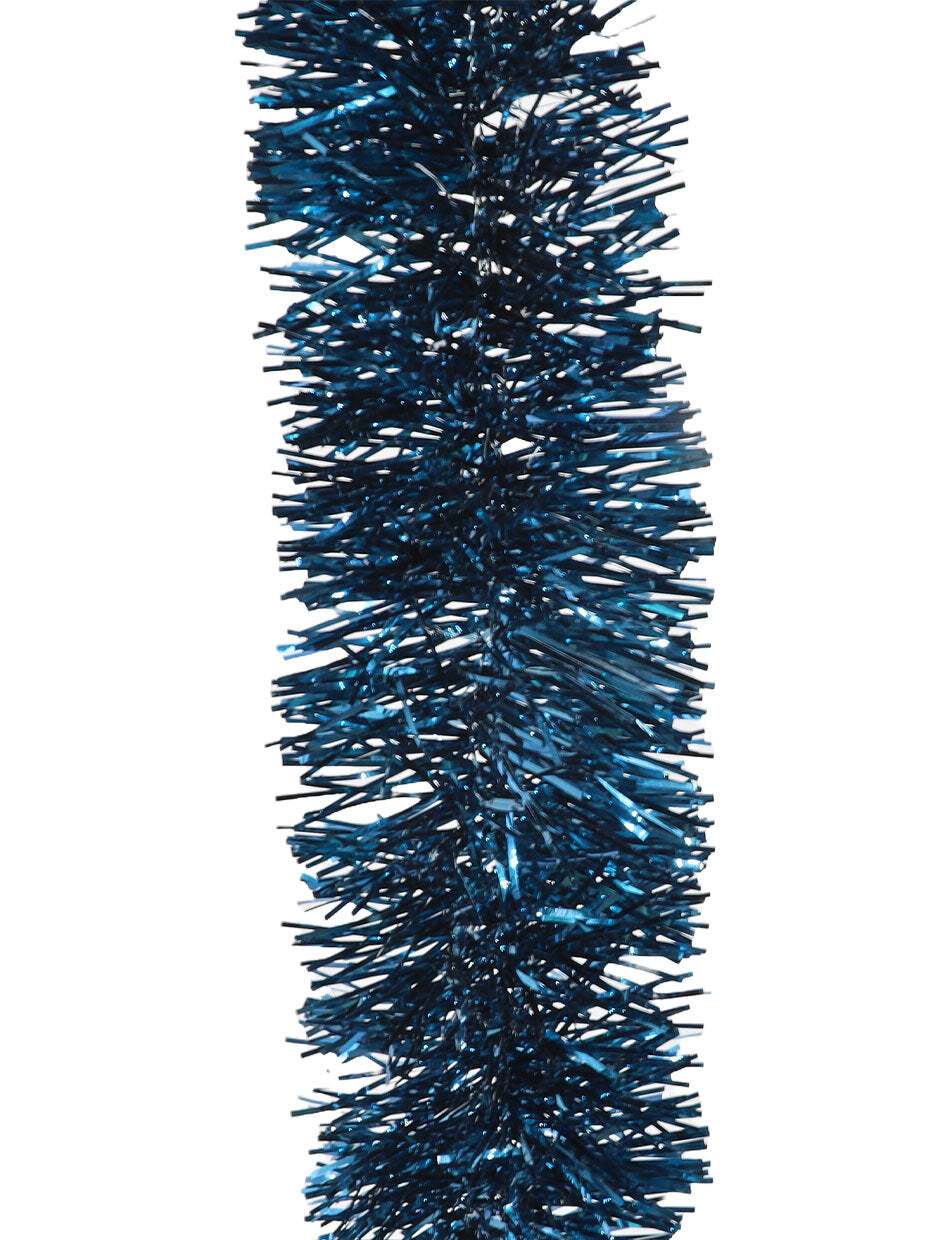 Buy 25m NAVY BLUE Christmas Tinsel 100mm wide - MyDeal Australia