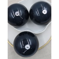 Christmas Baubles Ball 150mm BLACK 3 Balls