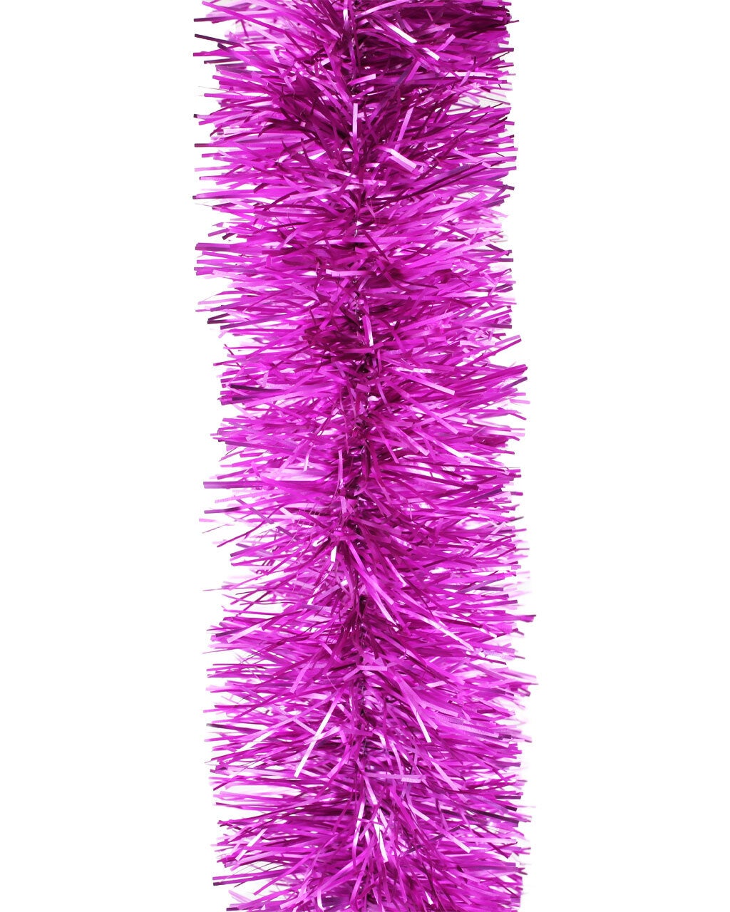 5m BARBIE PINK Christmas Tinsel 75mm wide