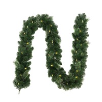Evergreen Fir Pre-Lit Garland - 2.74m