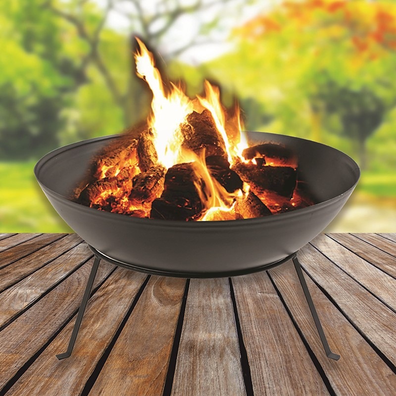 Fire Pit Patio Heater New Open Fireplace Large Firepit Garden Plant