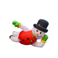 3.6M Giant Snowman Reclining Christmas Inflatable