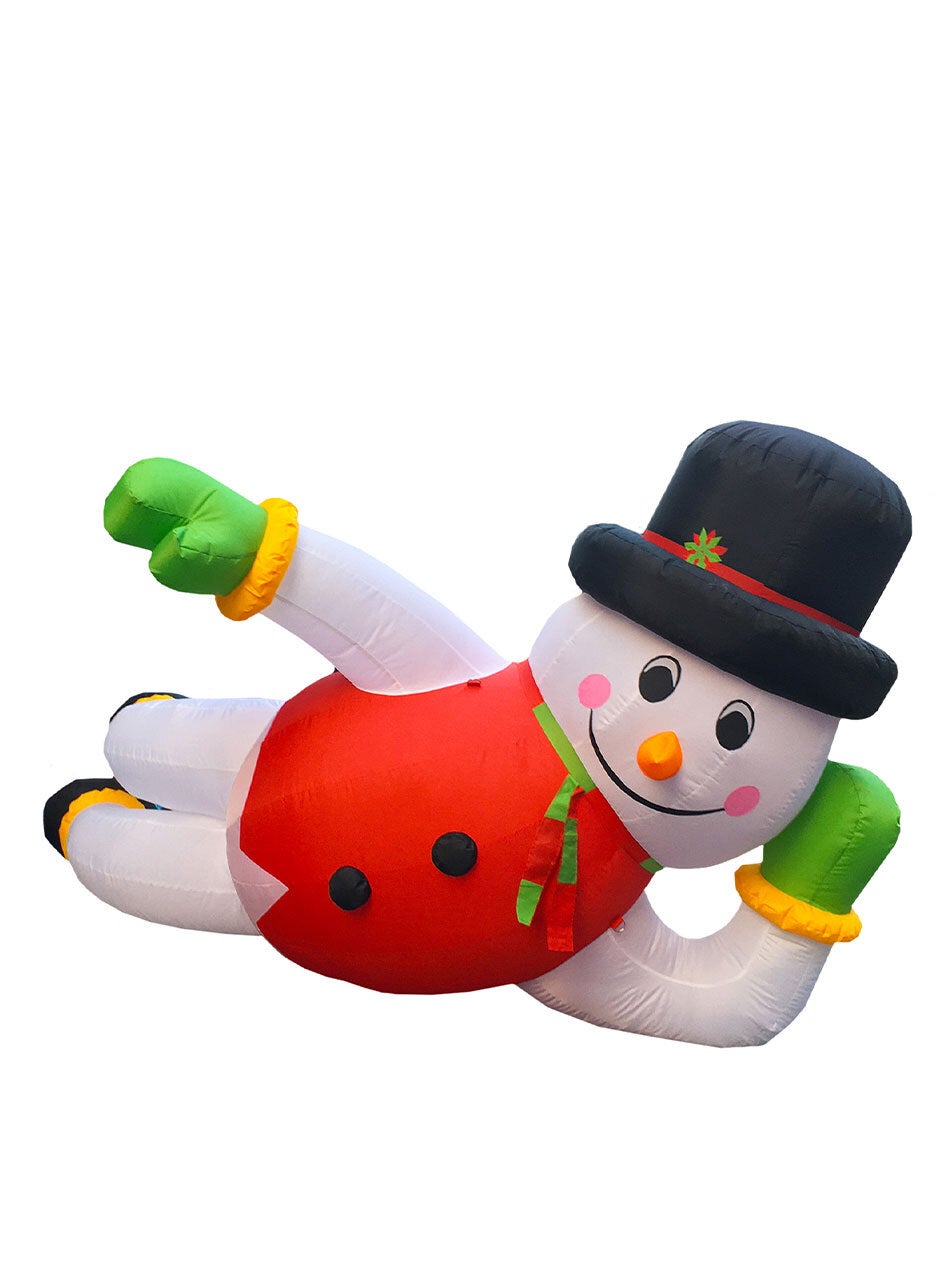 3.6M Giant Snowman Reclining Christmas Inflatable