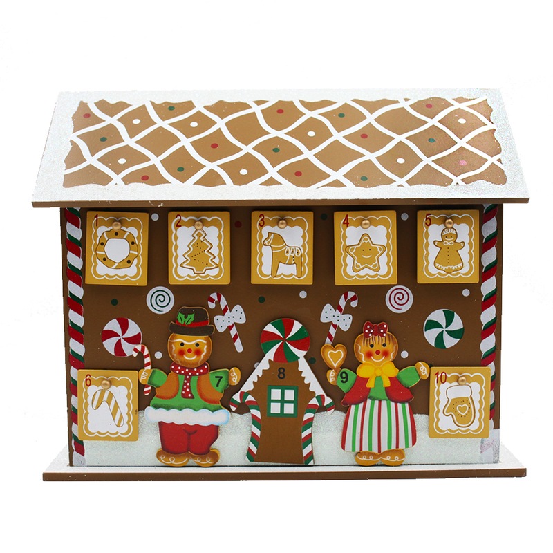 Buy Gingerbread House Count Down Advent Calendar MyDeal
