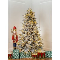 Stirling Snow Tipped Spruce 7ft/210cm Pre-Lit Christmas Tree