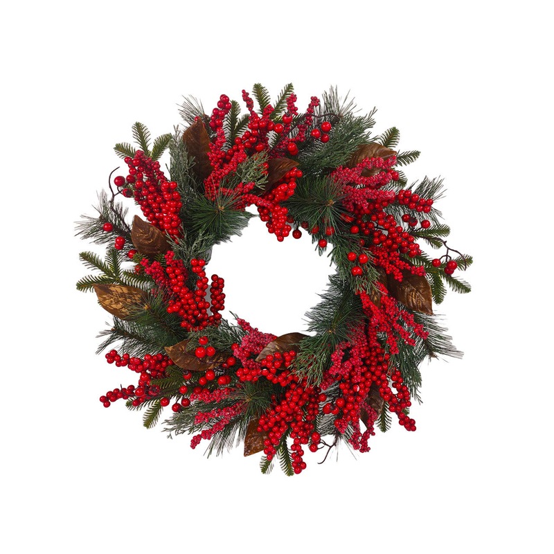 Buy The Berry Bliss Wreath 60cm / 24 inch MyDeal