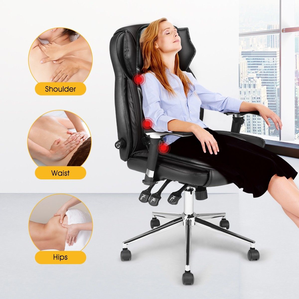 heating pad for work chair