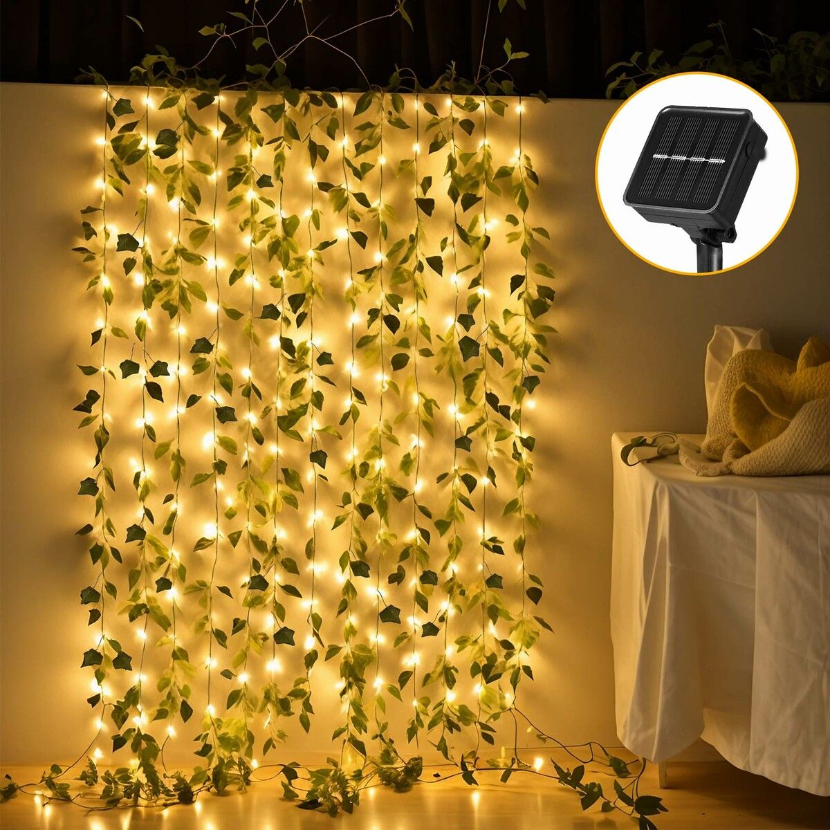 100 outdoor solar online led string lights