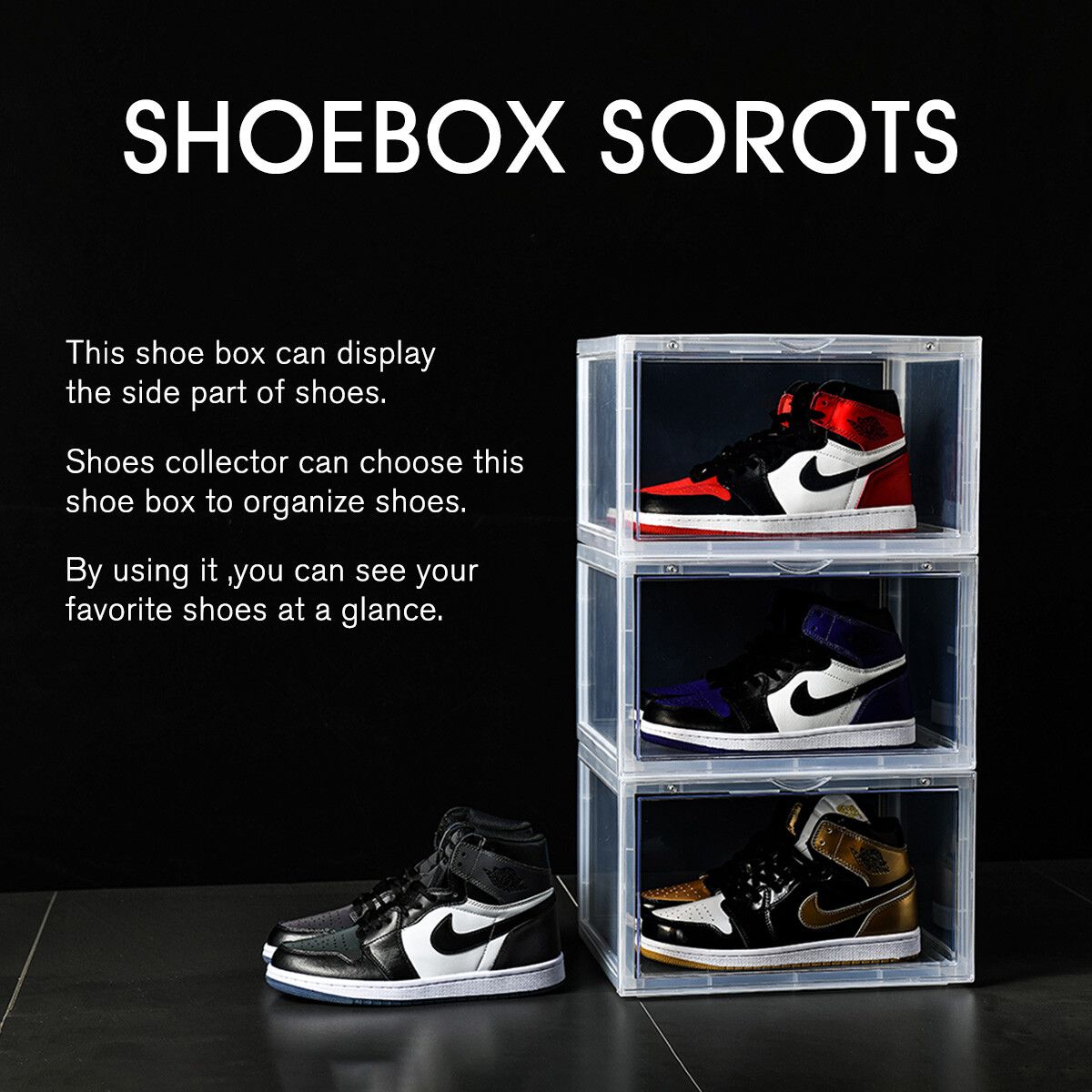 Shoe on sale collector box