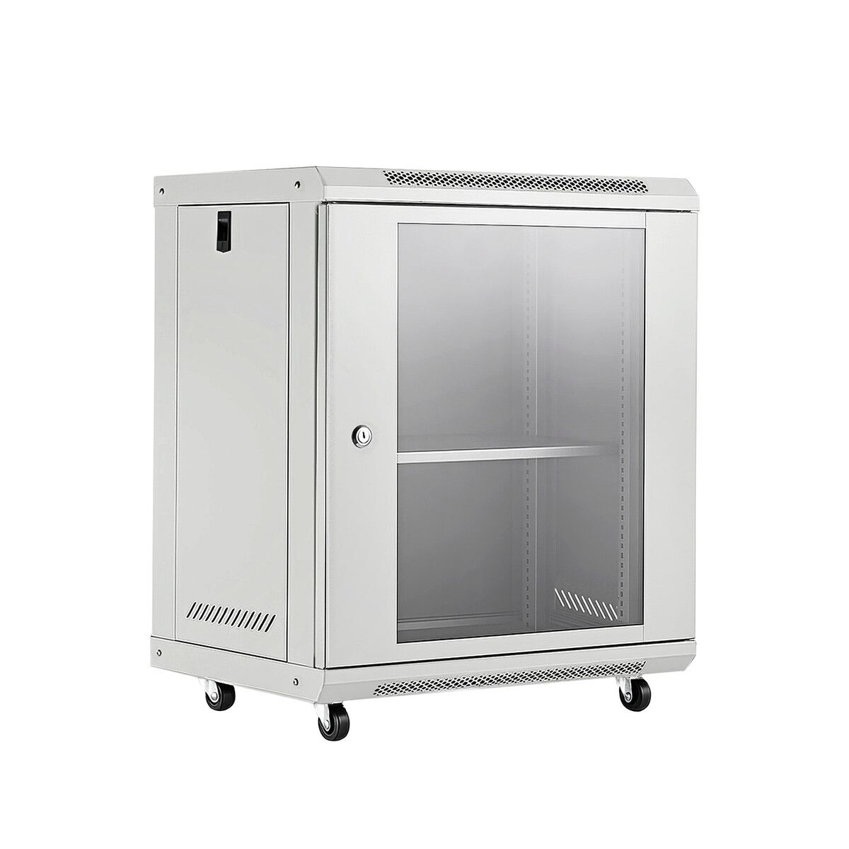 Buy 12U Server Cabinet Rack Network Data Case Wall Mount LAN Enclosure ...