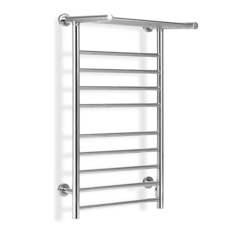 Buy 130W Wall Mounted Heated Towel Rack MyDeal