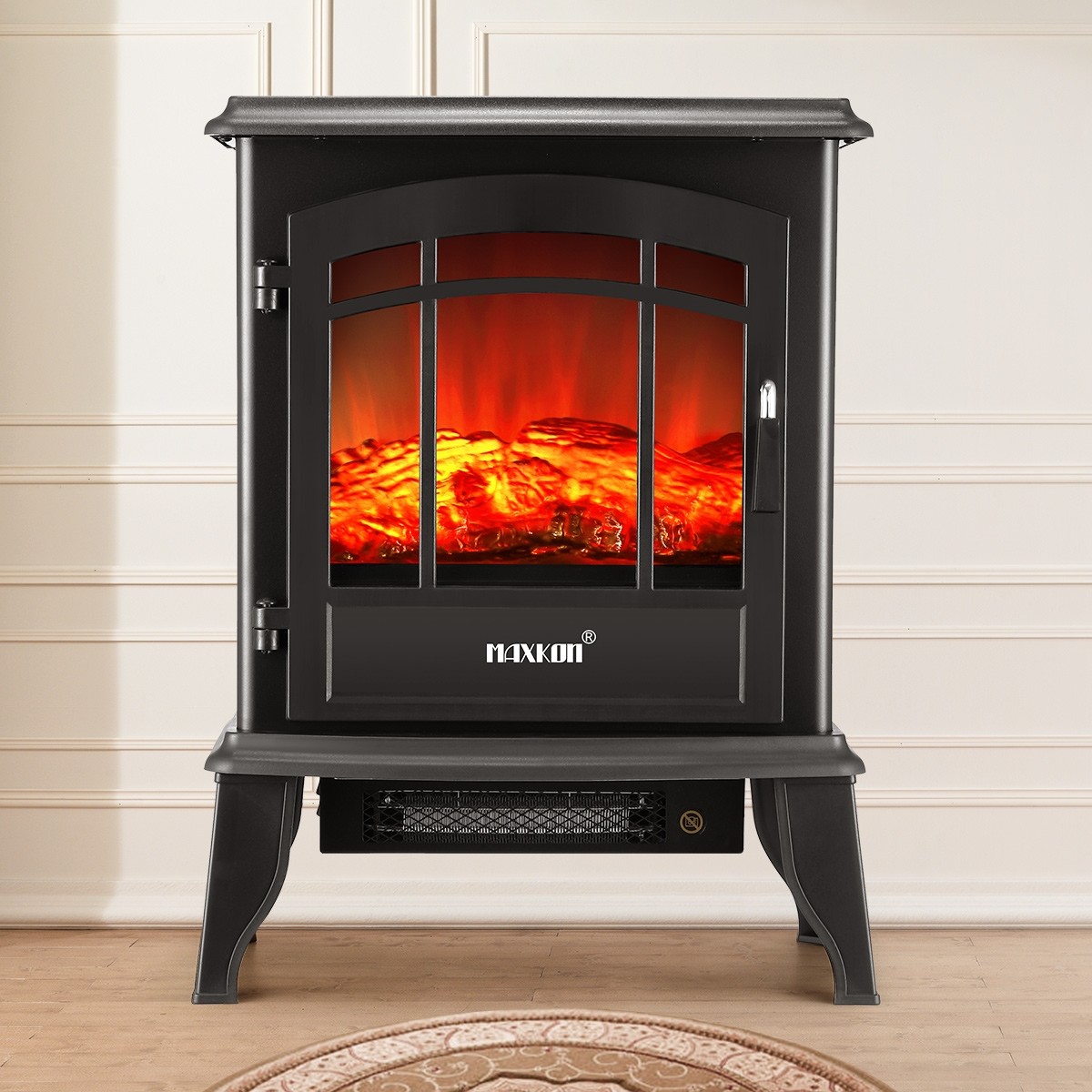 Buy 16 Inch Panoramic Electric Fireplace Heater Stove 1800W