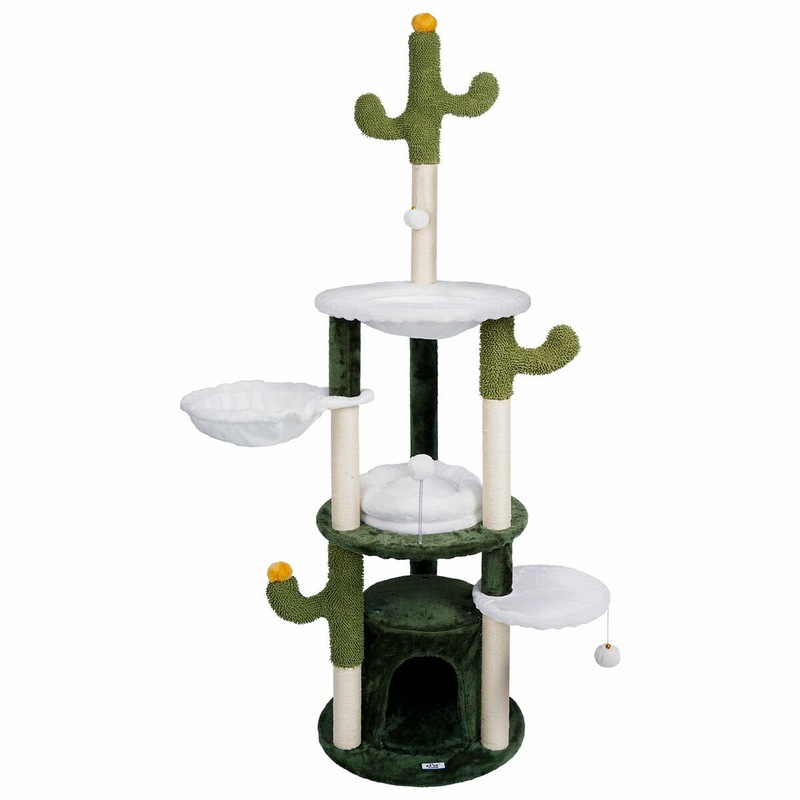 Buy 165cm Cat Tree Tower Scratching Post Bed Sisal Scratcher House Furniture Stand Cave Condo
