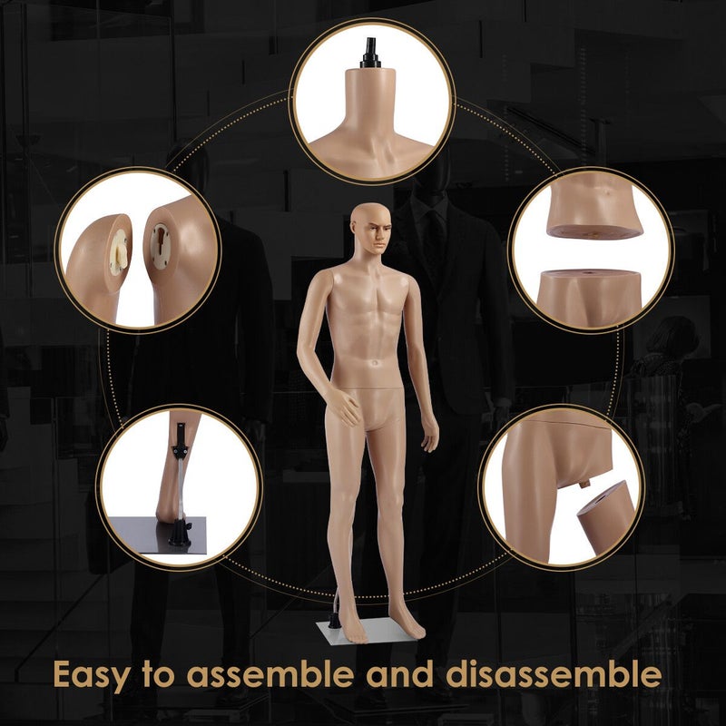 Male Skin Color Full Mannequin