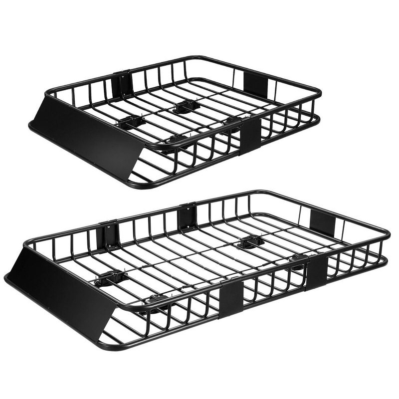 Buy 2 In 1 Roof Rack Universal Luggage Carrier Basket Holder Cargo