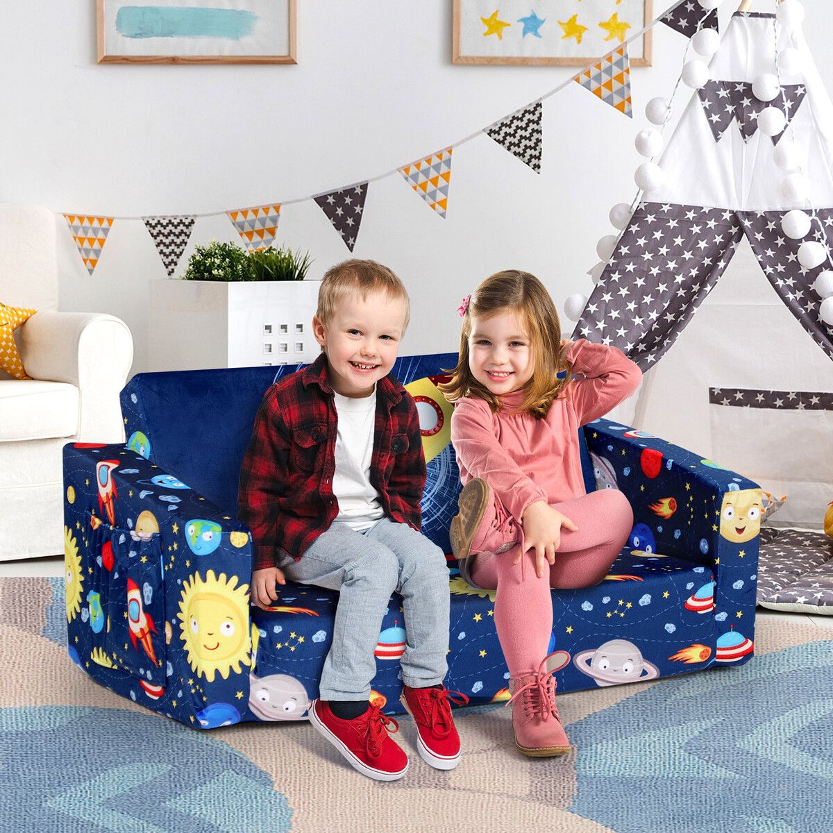 Childrens sofa bed sale chair