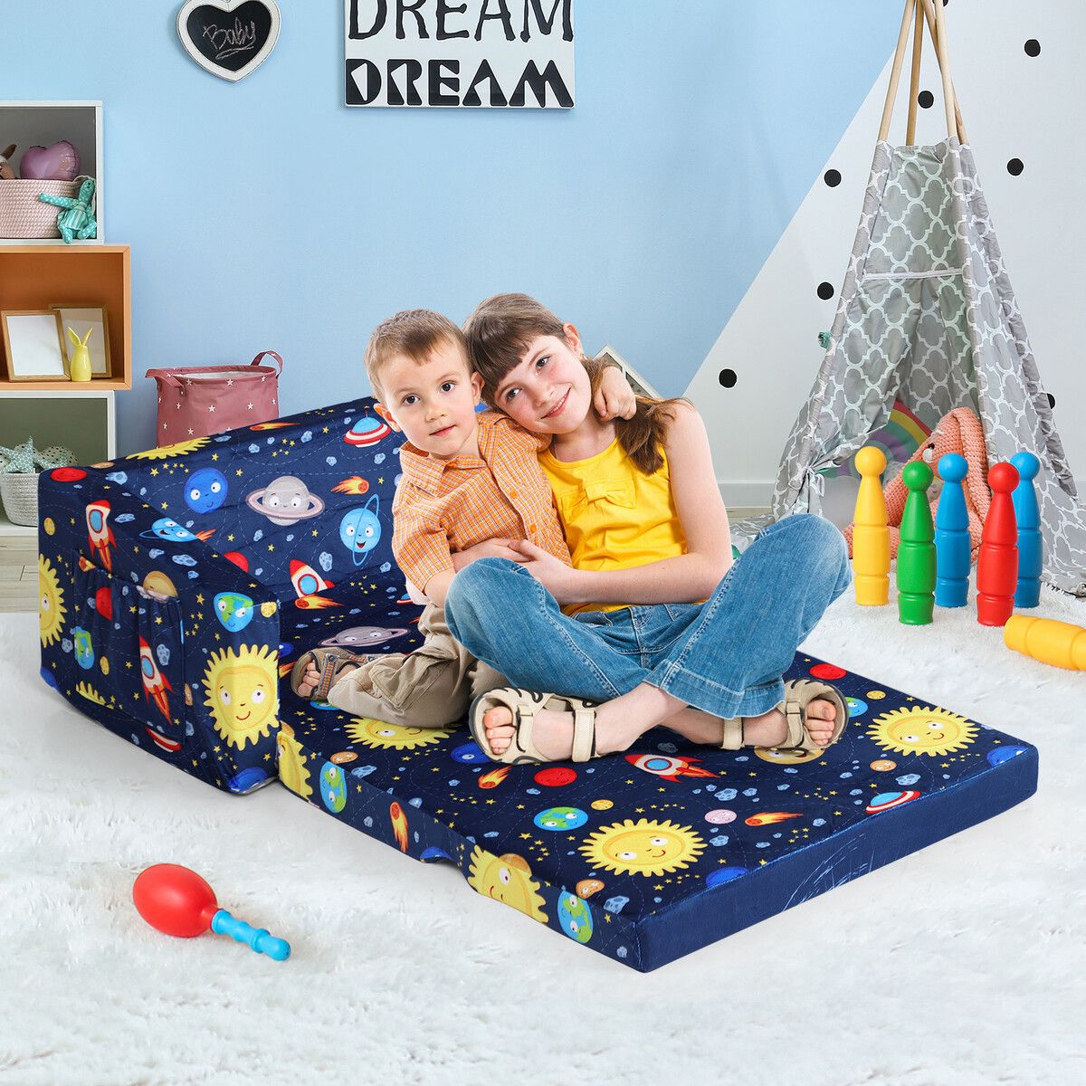 Comfy kids shop flip sofa