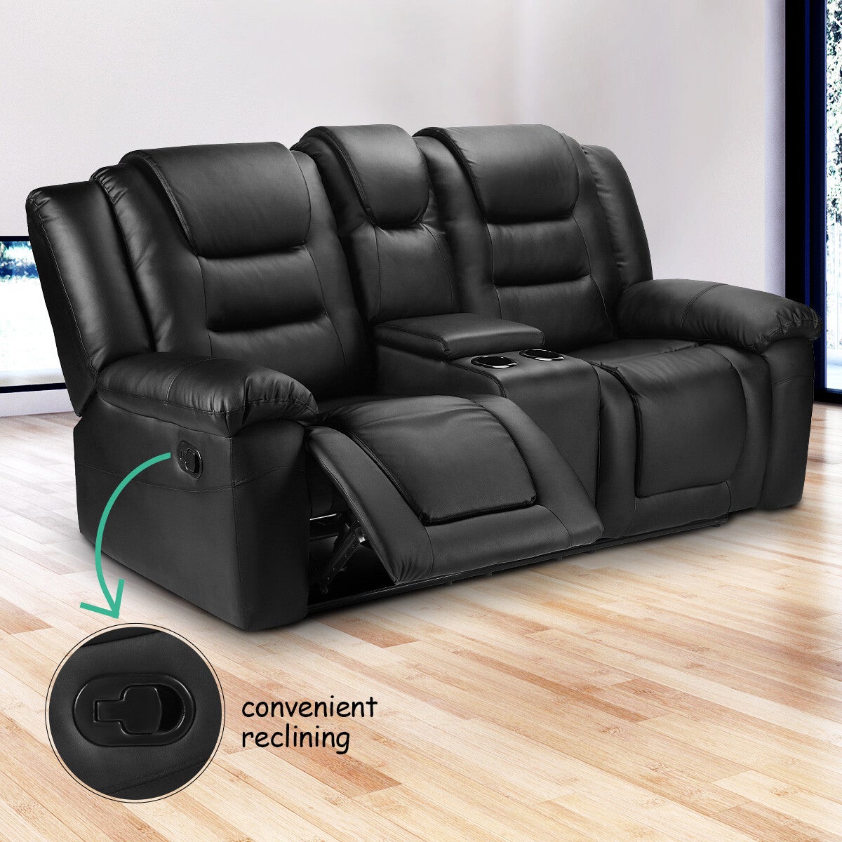 leather couch loveseat and chair