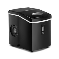 Portable Ice Maker Machine Black Coated 3.2 L