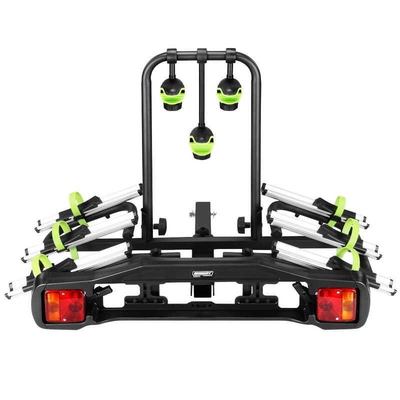 Buy 3 Bike Carrier Rack Towbar Bike Rack Hitch Mount Bicycle Holder for