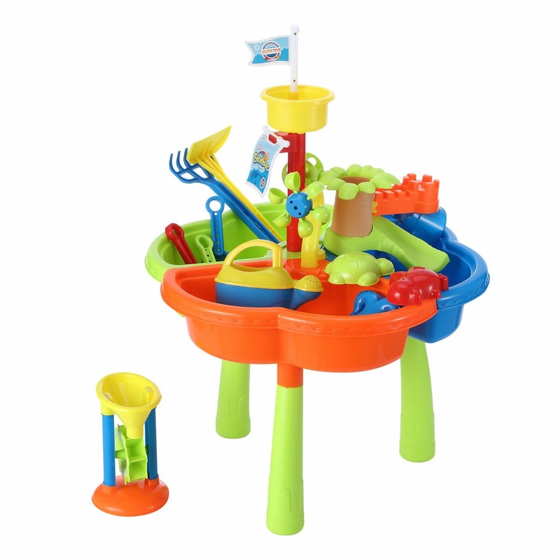 Buy 3 In 1 Water Play Table Sandpit Toys Kid Beach Swimming Pool ...