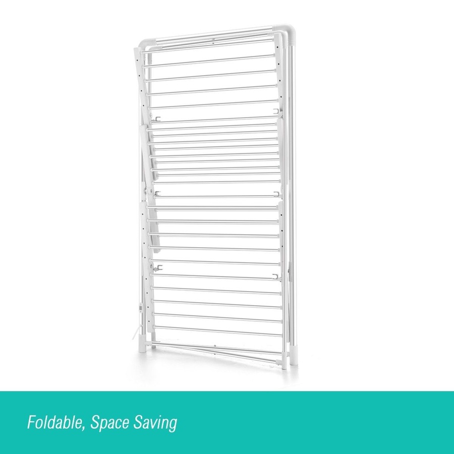 300W 3-Tier Heated Electric Clothes Towel Drying Rack Foldable