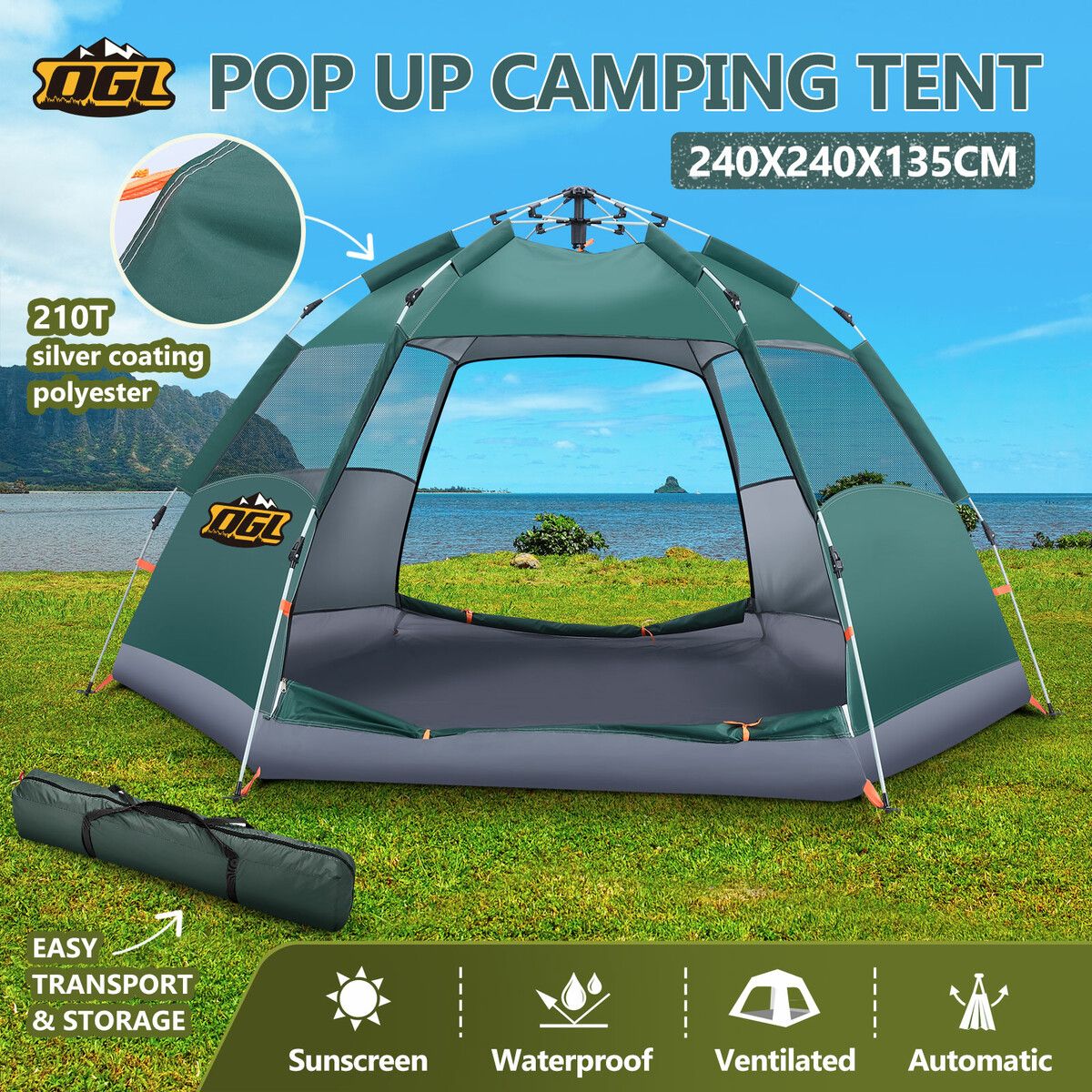 4 person hotsell beach tent