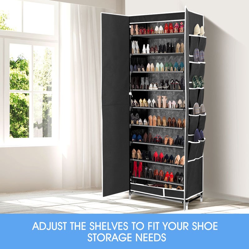 40 Pair Stackable Shoe Rack