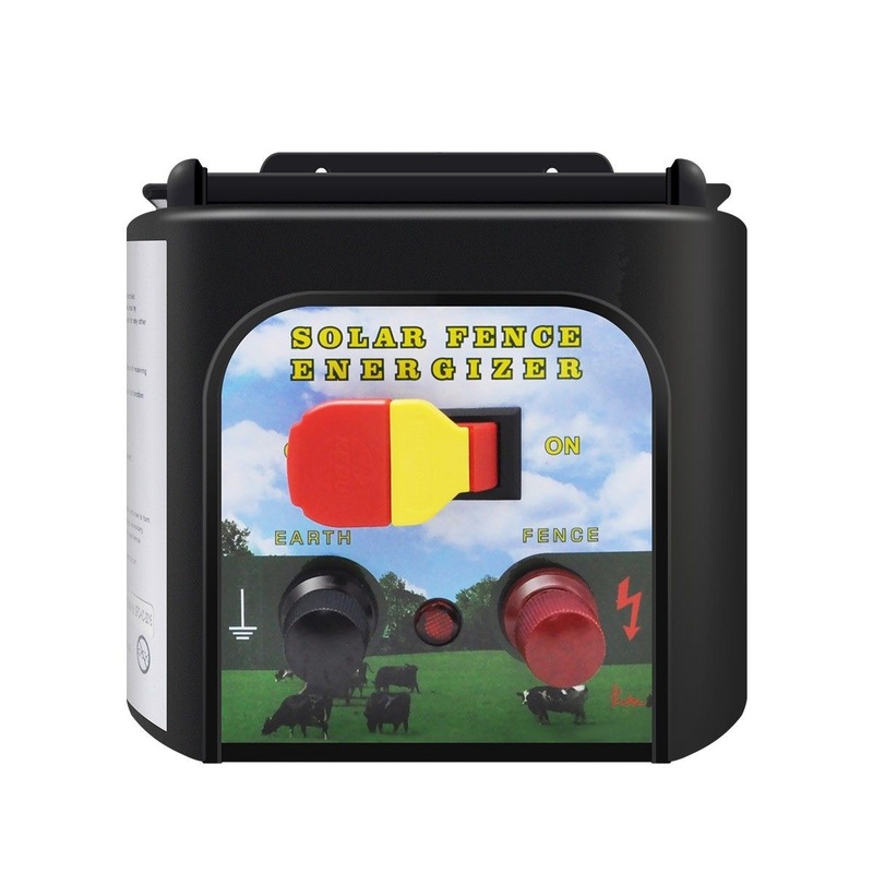 Buy 5km Solar Electric Fence Energiser 0.15 Joule Low Impedance Fence