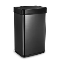 60L Rubbish Bin Dustbin Recycling Bins Automatic Trash Can Touch-free Kitchen Waste Garbage Bin