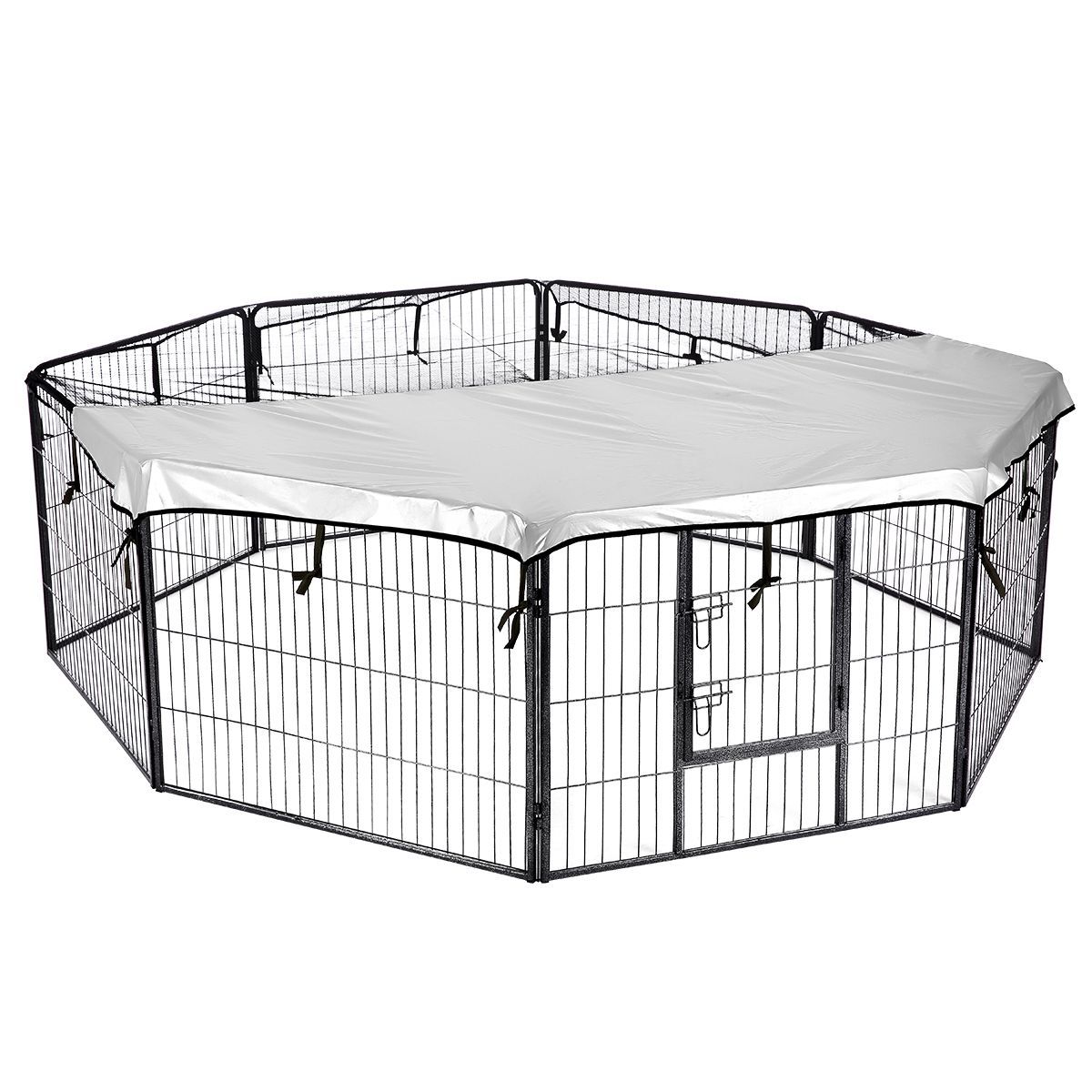 8 Panel Pet Playpen Cat Dog Enclosure XL Buy Pet Playpen & Enclosures