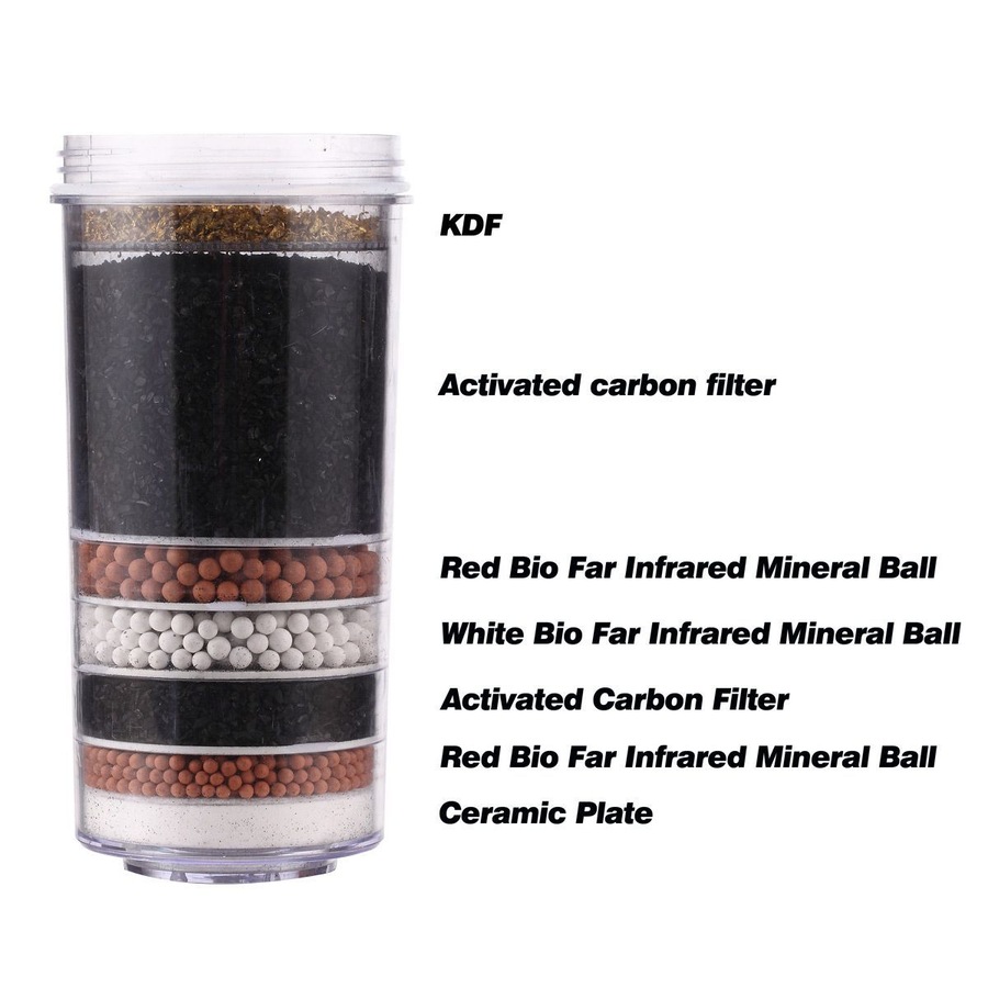 8 Stage Water Purifier Filter Water System Filtration 16L