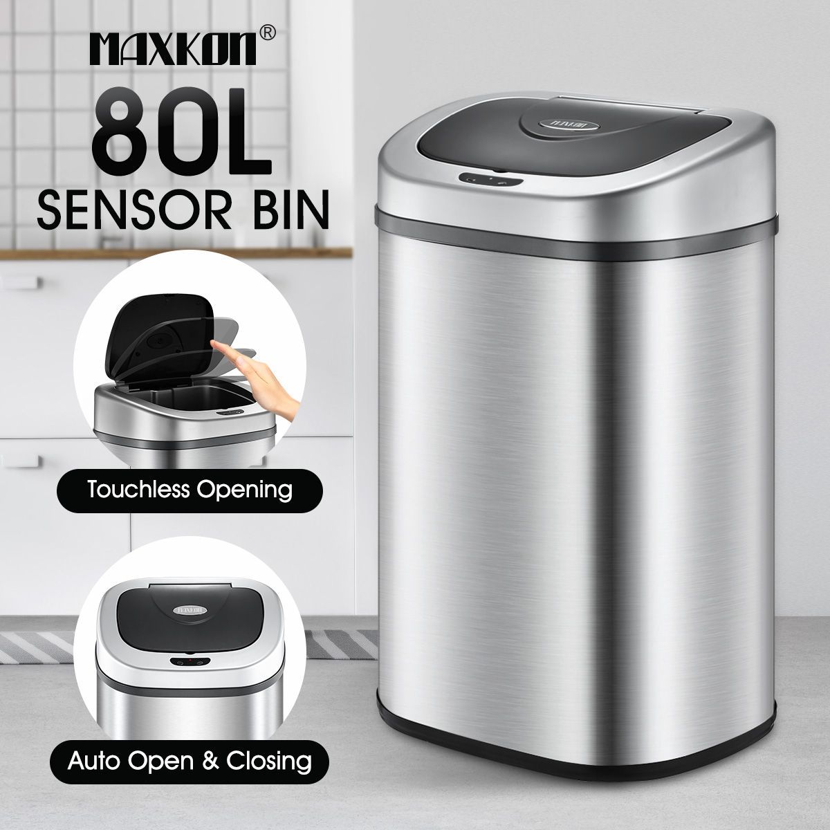 Storage & Organisation Indoor Recycling Bins New Ninestars Autobin 2021
