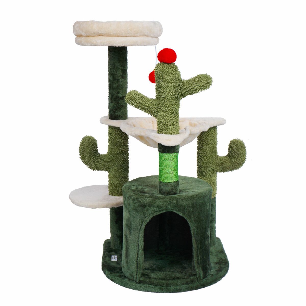 Buy 90cm Cat Tower Tree Scratching Post Bed House Sisal Scratcher Furniture Stand Cave Condo Climbing Gym Play Hammock Perch Ball MyDeal