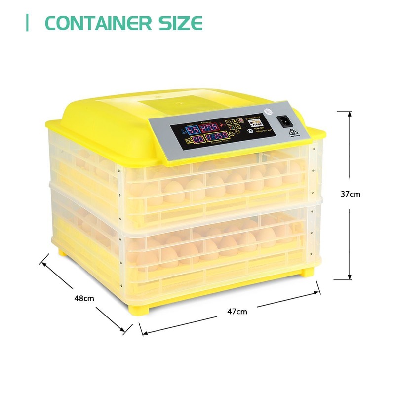 96 Egg Incubator Fully Automatic Turning Chicken Duck ...
